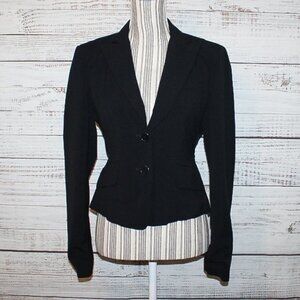 BCBGMAXAZRIAOPY -   Nessa Double Button Blazer Black Size Small